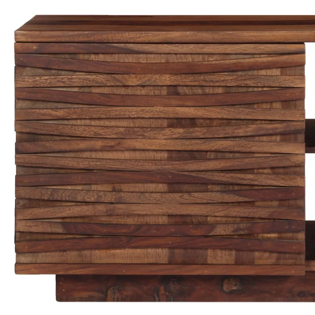 Шкаф для телевизора из твердой древесины Sheesham 120x30x40 см| |