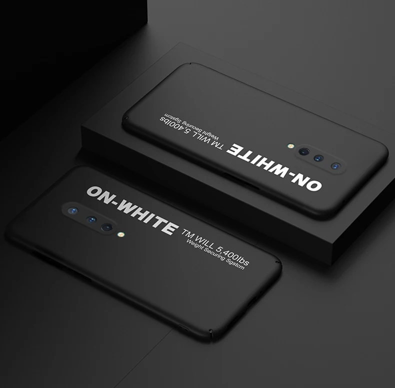 Жесткий пластиковый Чехол для Oneplus 8 Pro матовый тонкий чехол 5 5t 6 6t 7 7T 1 + oneplus 6T