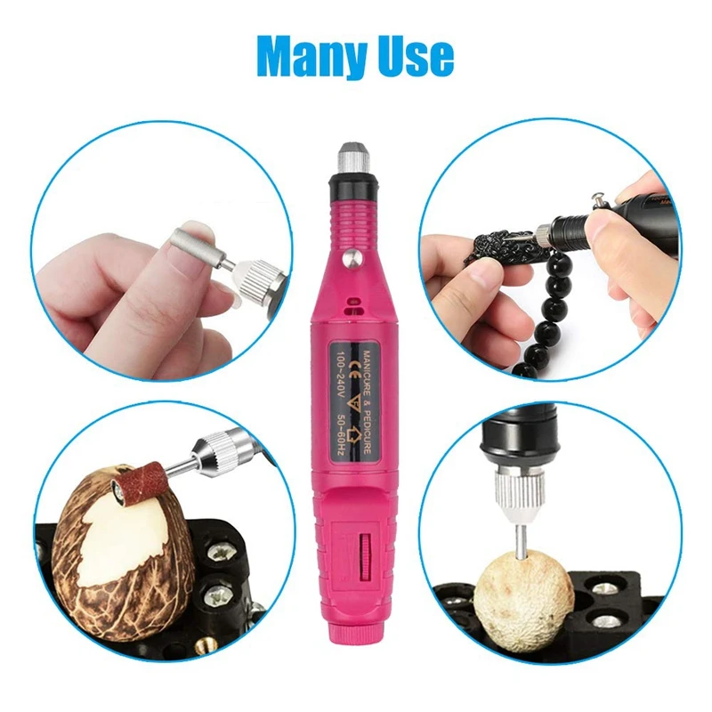 

Miniature Engraving Pen Mini Diy Vibro Engraving Tool Kit for Metal Glass Ceramic Plastic Wood Jewelry ,Us Plug