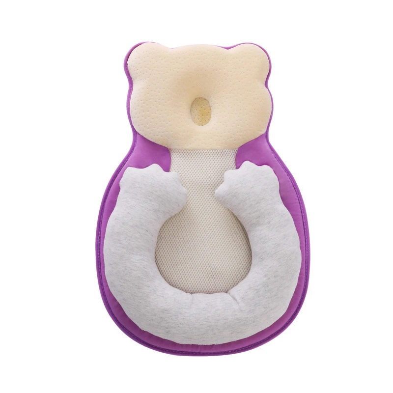 Baby Anti-roll Pillows Breathable Newborn Shaping Pillow Prevent Flat Head Sleep Positioner Cushion for Toddler Nest Bed | Мать и ребенок