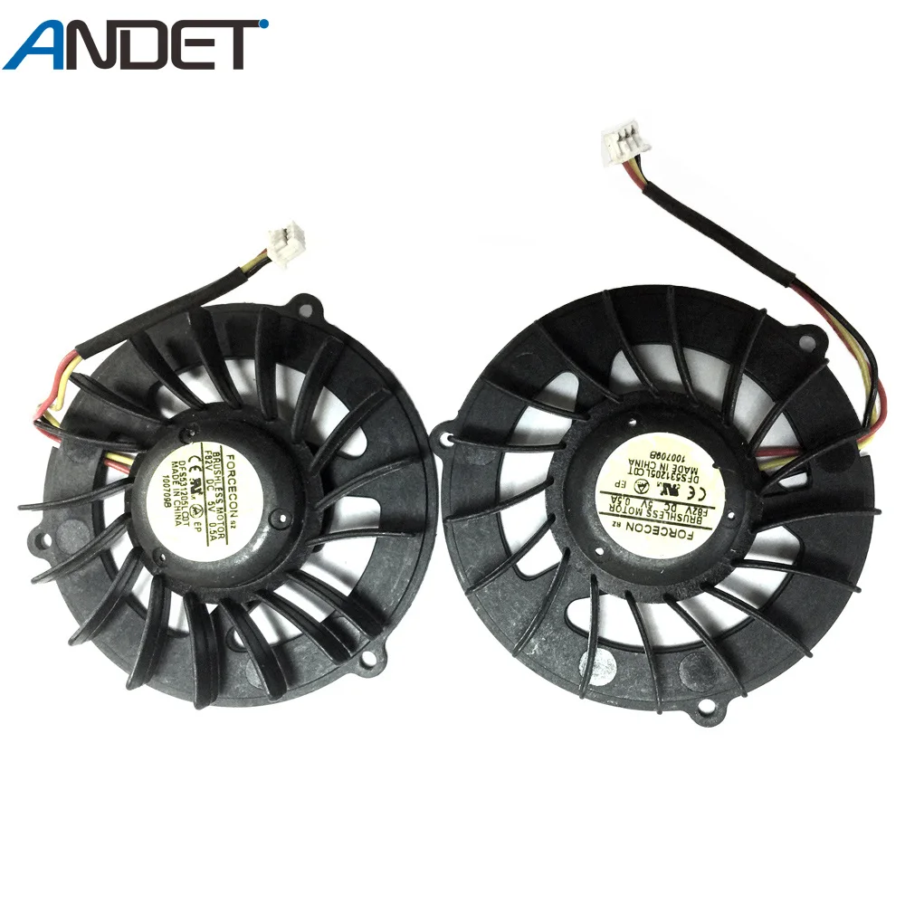 

New Laptop Cpu Cooler For Dell Studio 1450 1457 1458 P03G CPU Cooling Fan