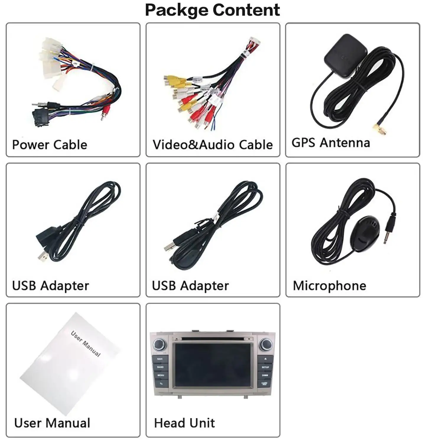 Android 9.0 Car Radio DVD GPS Navigation Multimedia Player For Toyota Avensis T27 2009-2015 Auto Audio Stereo Headunit player | Автомобили