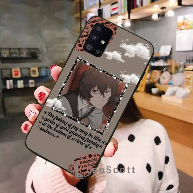 

Anime Bungou Stray Dogs Phone Case For Samsung S6 S7 edge S8 S9 S10 e plus A10 A50 A70 note8 J7 2017