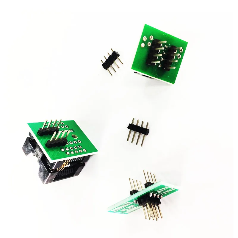 SOIC8 SOP8 Test Clip + 1.8V dapter for Iphone 150mil Socket Converter Module CH341A 24 25 Series EEPROM Flash BIOS |
