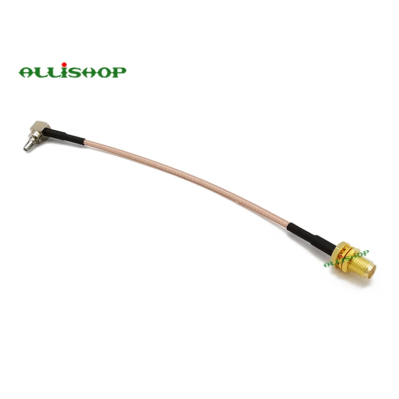 Коннектор RF RP SMA Female в CRC9 кабель переключатель под прямым углом RG316 коаксиальный