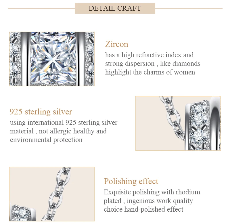 Длинное ожерелье TONGZHE с подвеской в виде энергетической чакры из стерлингового