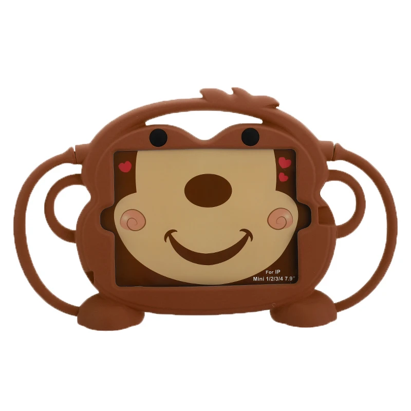 7.9" Silicone Shockproof Carry Case for IPad Mini 1/2/3/4/5 Protection Washable Stand Holder Tablet Kids | Компьютеры и офис