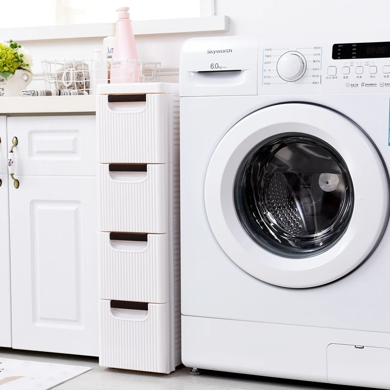 Стеллаж для ванной комнаты кухни узкий угол|Полки и стеллажи хранения| |