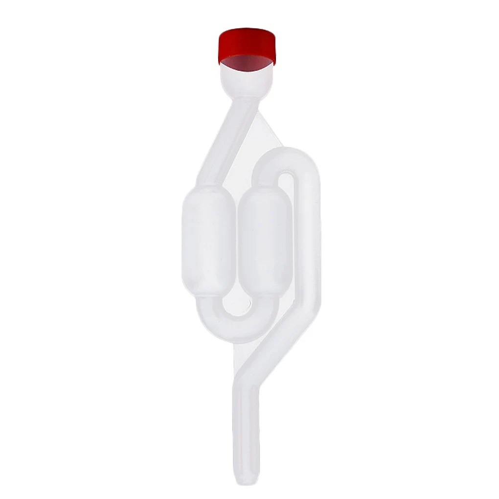 Homebrew Wine Exhaust Valve Fermentation Air Lock Plastic One-Way Water Seal Honey White Beer Tool Airlock | Дом и сад