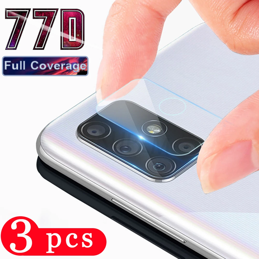 

3Pcs 9H Camera Lens protector for Samsung Galaxy A10 A20 A30 A40 A50 A60 A70 A80 A90 Camera screen protector Tempered Glass Film