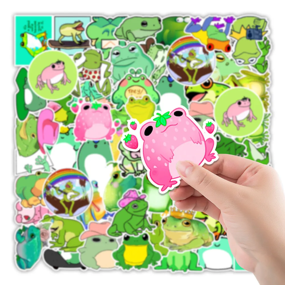 

50pcs Kid Cartoon Stickers Bird puppy Lrregular No Cut stickers Kindergarten Animal Stickers Students Reward Classic Toys Gifts