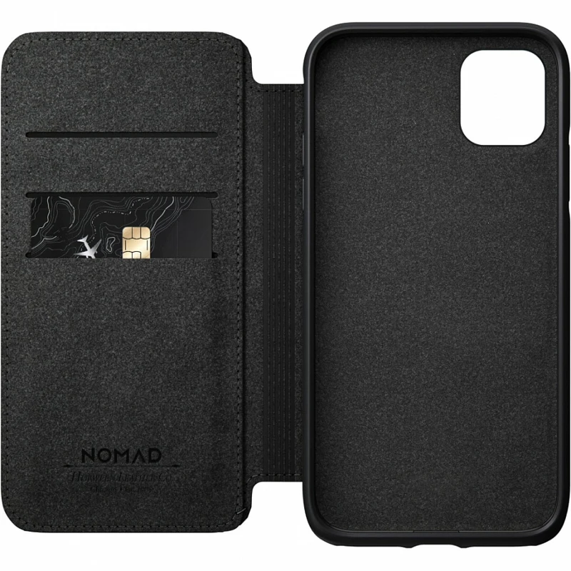 Чехол книжка Nomad Rugged Leather Folio для iPhone 11|Чехлы-портмоне| |