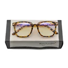 Очки компьютерные унисекс с защитой от синего излучения, винтажные брендовые дизайнерские игровые очки в квадратной оправе для мужчин, с защитой от глаз