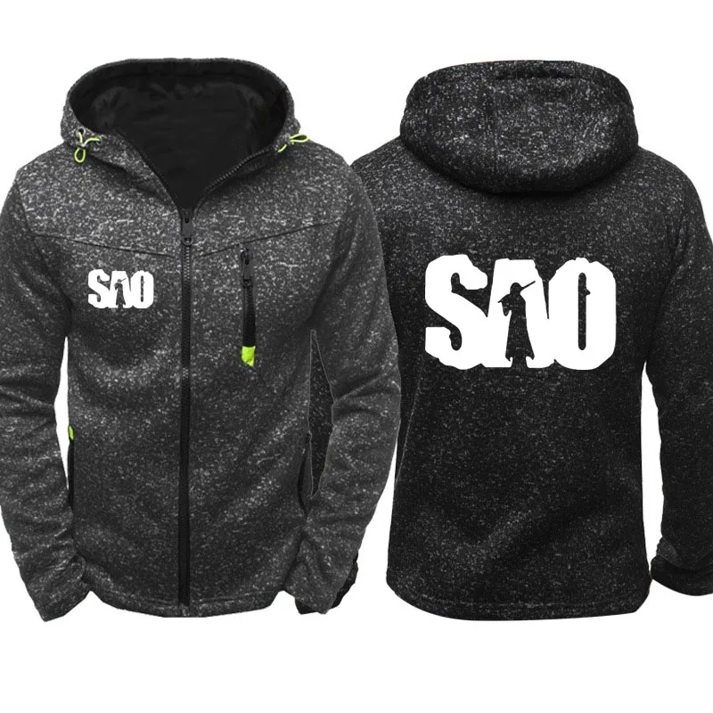 Новый САО обувь для вечеринки в Стиле косплей Sword Art толстовки с капюшоном Online