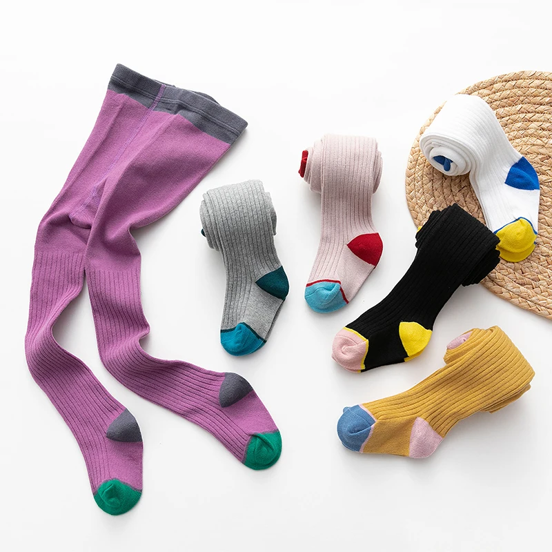 От 1 до 8 лет для малышей хлопковый новорожденных девочек колготки малыша на весну