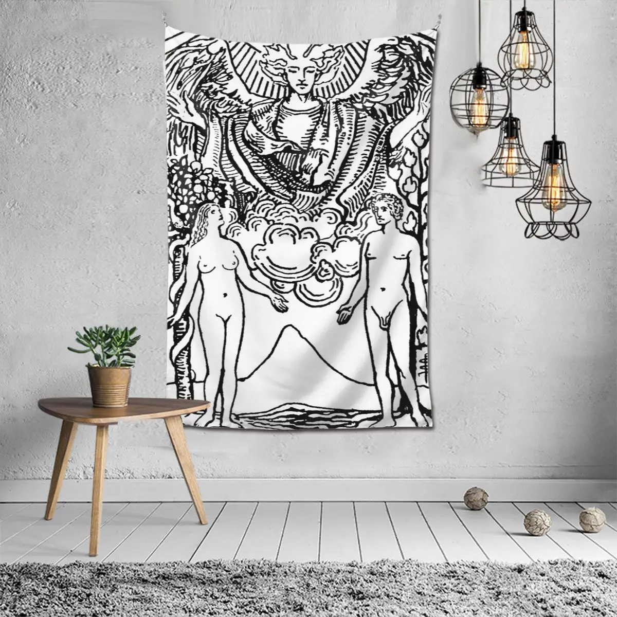 

Tapestry Tarot Card Blanket Wall Hanging Mandala Bedroom Pattern Throw Wall Decor Tapestry