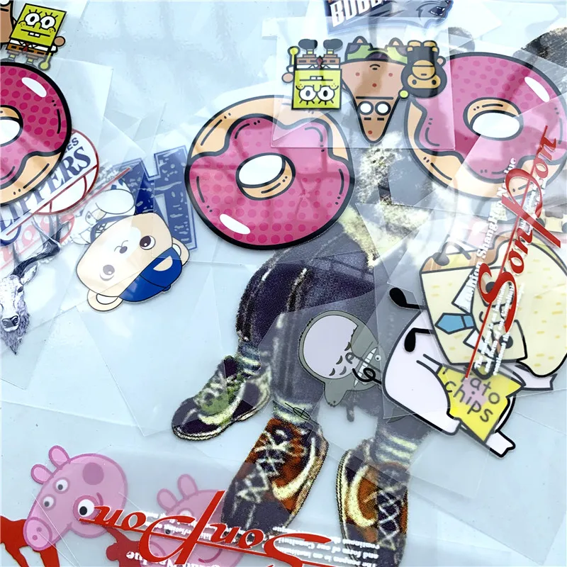 1 шт. новая теплоотводящая накладка с изображением животных пончиков футболка