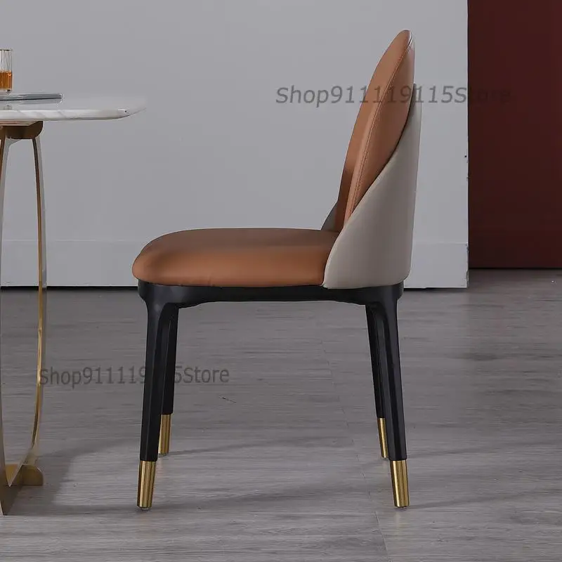 Скандинавский обеденный стул из массива дерева двойная подсветильник роскошный