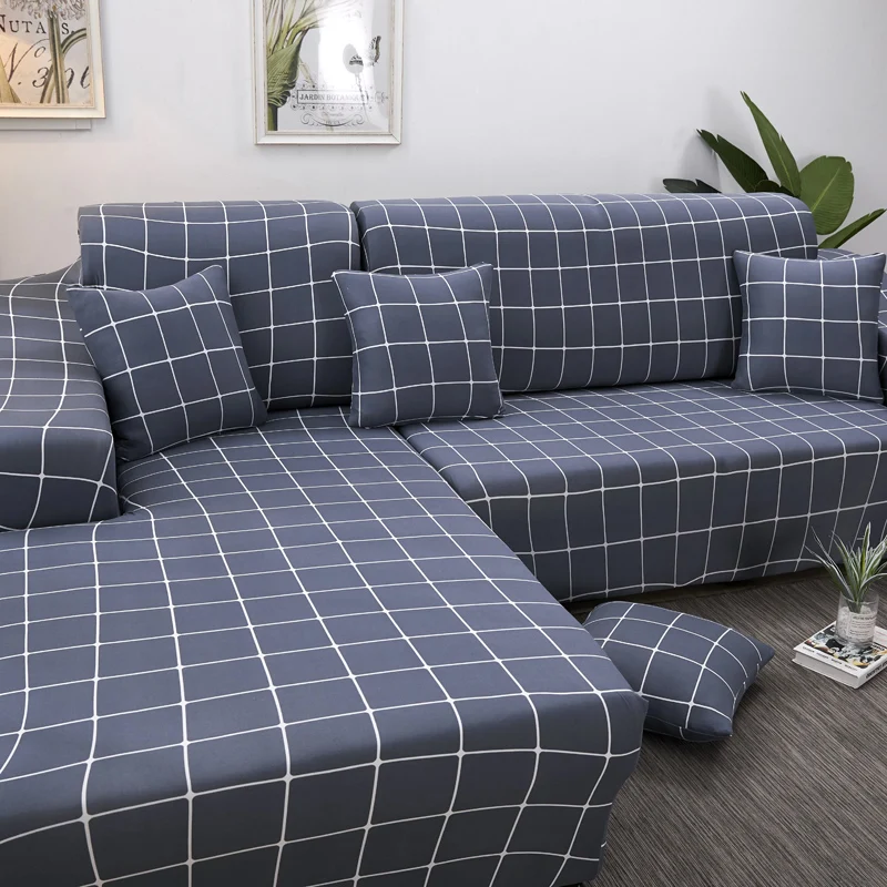 Полиэстер Loveseat чехол для дивана шезлонг Стрейч L форма дивана чехол L форма d покрывала для дивана стрейч мебель протектор