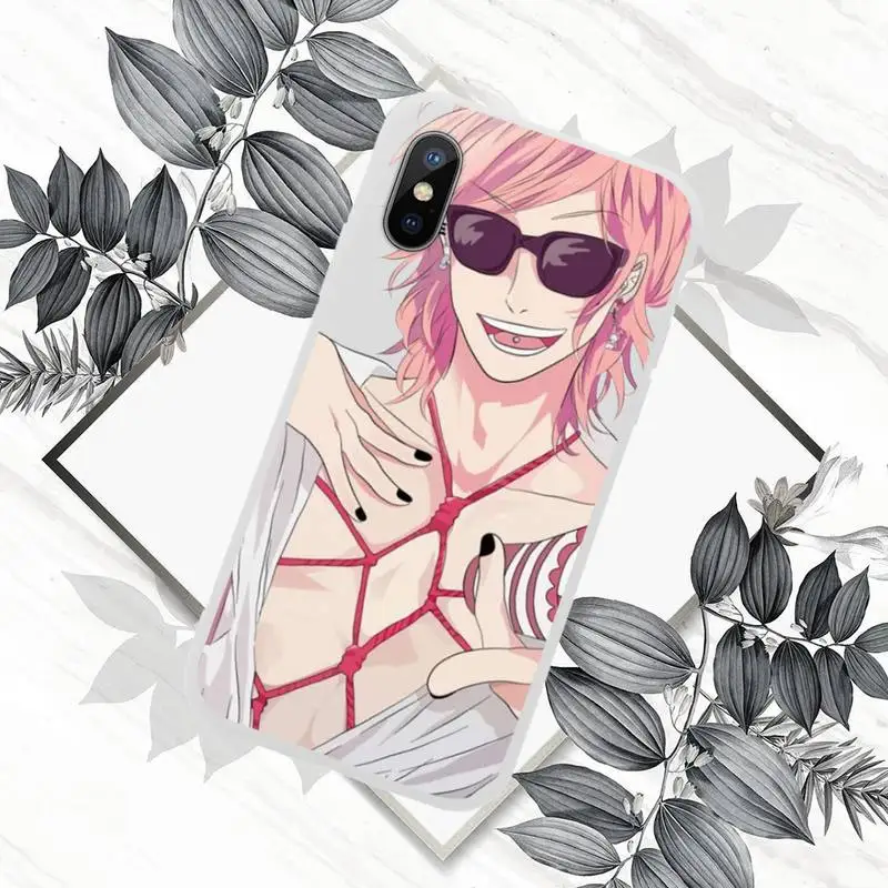 

Yarichin bitch Club Anime Phone Case White Candy Color for iPhone 11 12 mini pro XS MAX 8 7 6 6S Plus X SE 2020 XR
