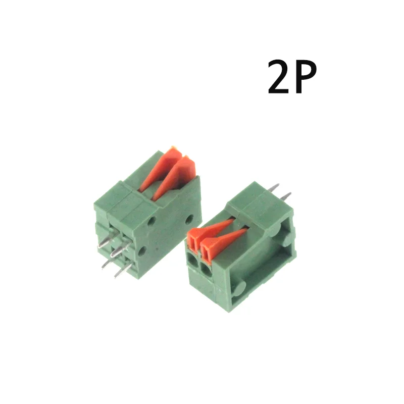 5 шт. KF141V 141V 2 54 мм шаг PCB прямые ножные разъемы 2/3/4/5/6/7/8/9/10 контактный пружинный