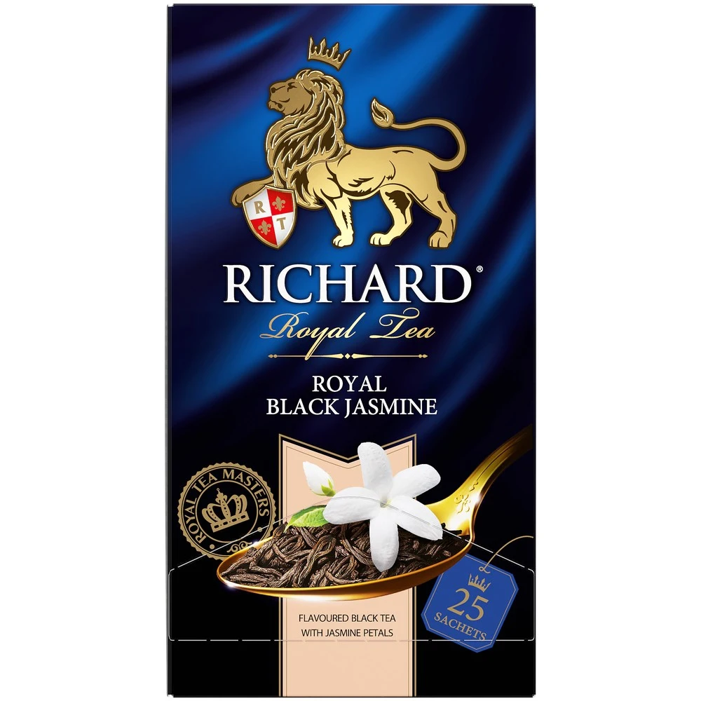 Чай Richard &quotRoyal Black Jasmine&quot черный ароматизированный 25 сашет |