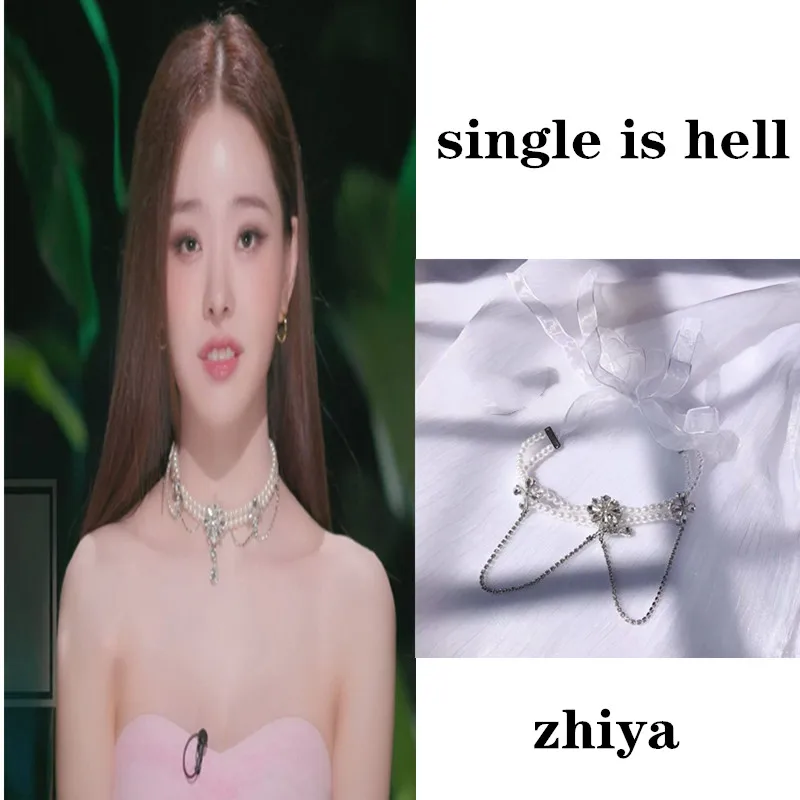 Женское многослойное ожерелье с жемчугом в стиле ретро