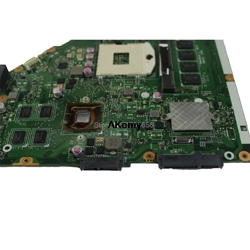 Материнская плата X55VD Asus X55V REV2.0 REV2.1 материнская для ноутбука с GT610M + 2 Гб тестовая