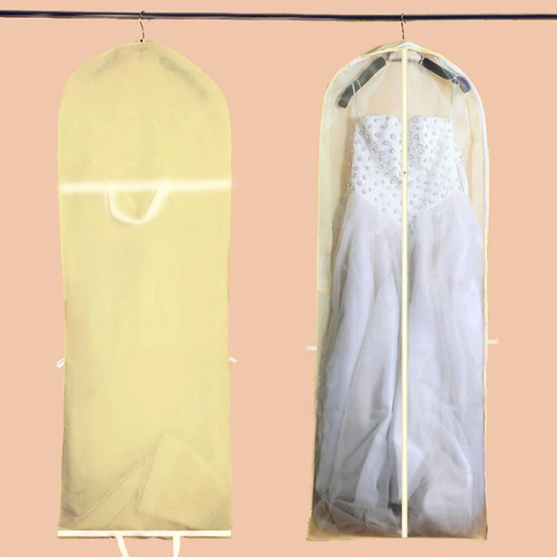 Large For Wedding Dress Zipper Gown Dustproof Cover Storage Bag Foldable Garment Clothes Case Protector | Дом и сад
