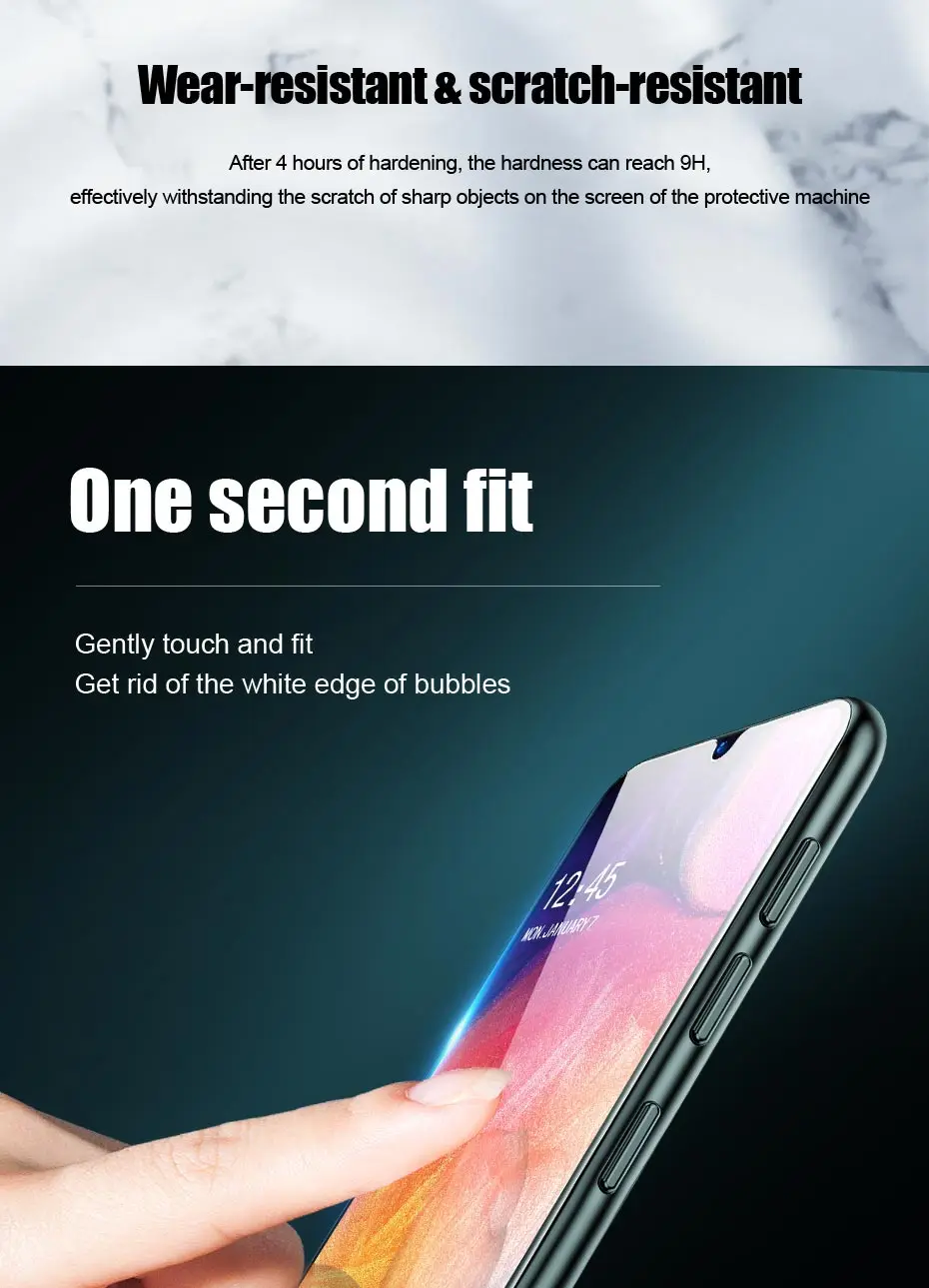 2Pcs40D закаленное Стекло для samsung Galaxy A50 A40 A60 A30 A10 Экран Защитная Стекло для samsung A70 A20E M10 M20 M30
