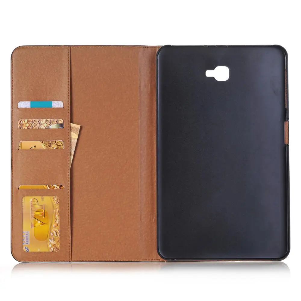 Retro Book PU Leather PC Cover Case For Samsung Galaxy Tab A 10.1 2016 T580 T585 Smart Flip Stand Card Holder Tablet | Компьютеры и