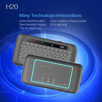 seenda mini wireless keyboard backlight touchpad air mouse ir leaning remote control for andorid box smart tv windows