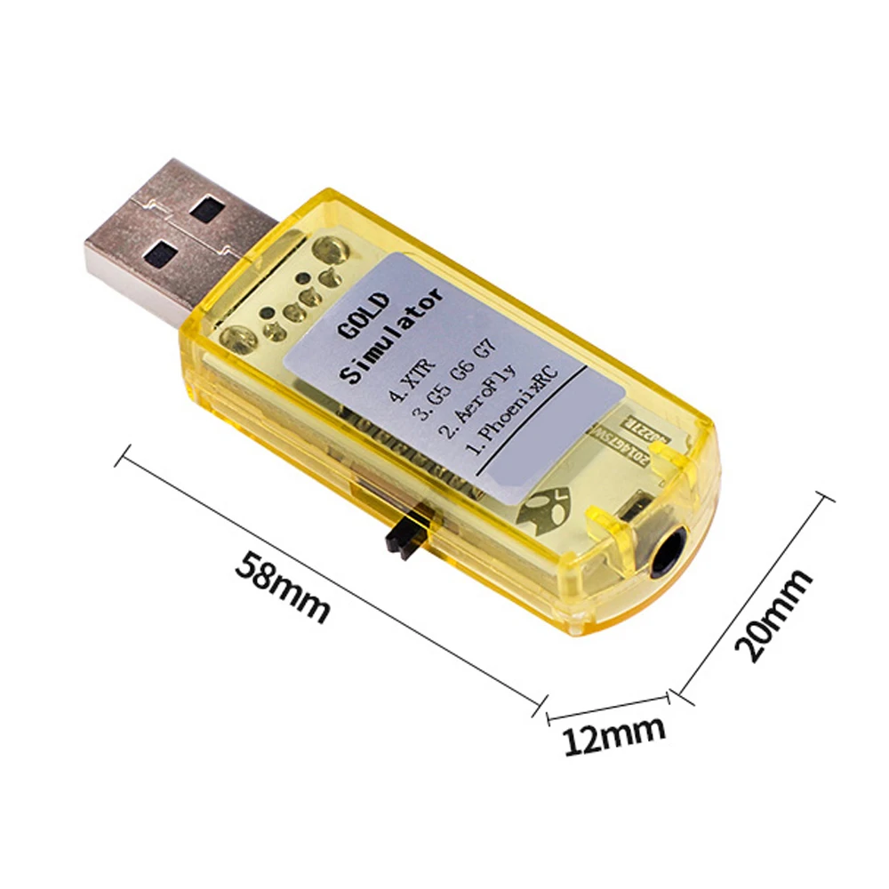 22 в 1 G7 RC USB Золотой симулятор полета с кабелем Phoenix 5 0 для XTR Aerofly VRC FPV гоночный Дрон