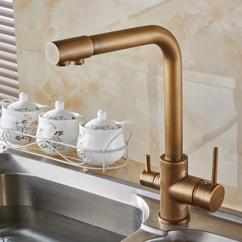 Фильтр для кухонных смесителей на бортике смеситель 360 Вращение с очисткой воды