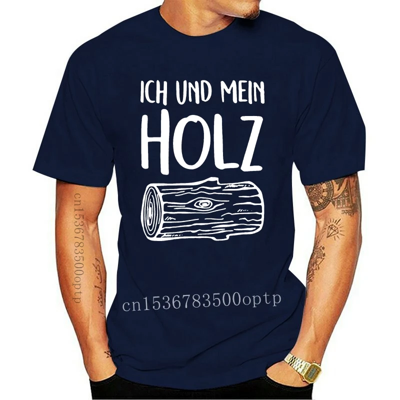 

New Lustiges Damen T-Shirt Ich und mein Holz Slim Fit Moonworks