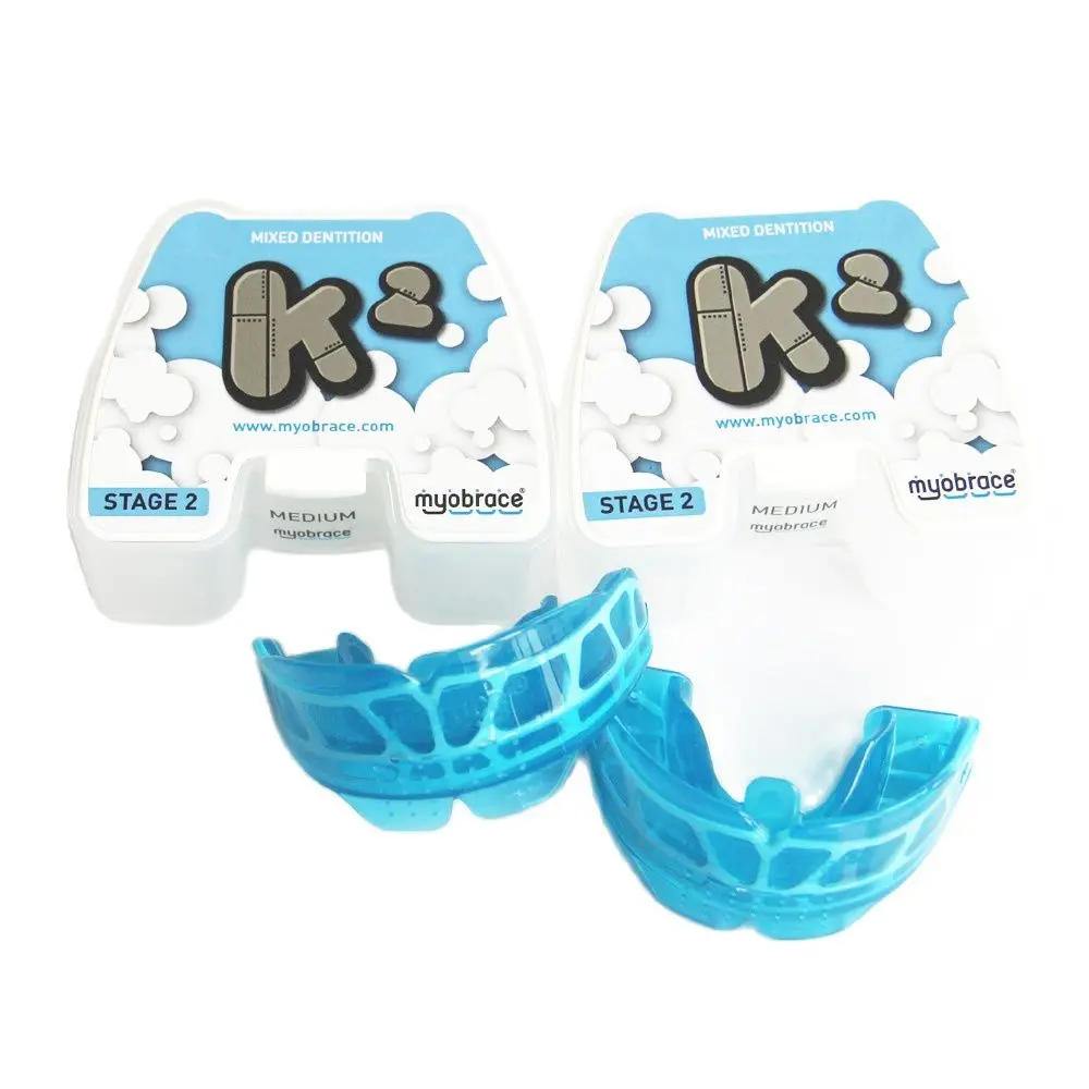 Скидка на прибор для тренировки зубов K2 синий/Тренировочный аппарат Myobrace