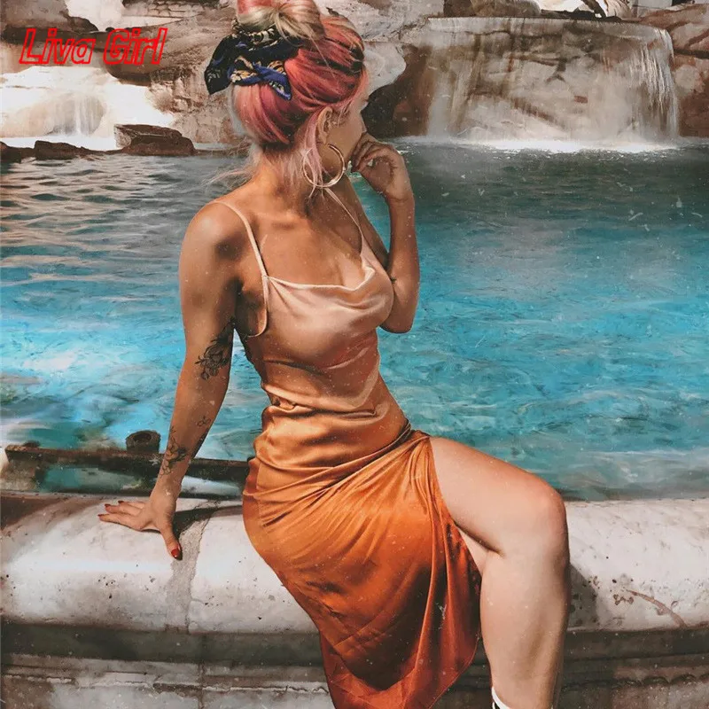 Градиентное женское летнее платье 2020 сексуальные элегантные вечерние платья с