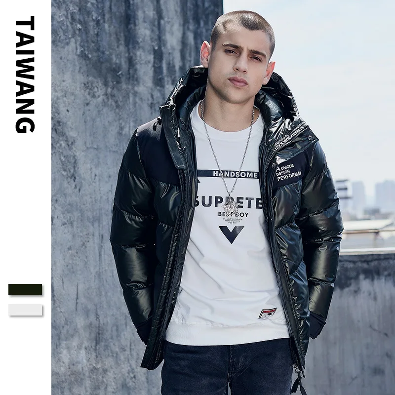 

Men Winter Jacket Coat Hooded Zipper Keep Warm Men Coat Casual Fit Male Overcoat Hip Hop Outdoor Hooded Parka Mens Fashion