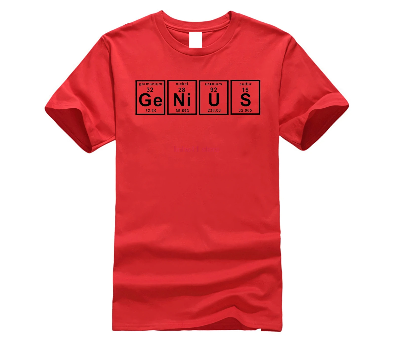 Забавная Мужская футболка с принтом GENIUS унисекс надписью dental TABLE Science Chemistry Humour
