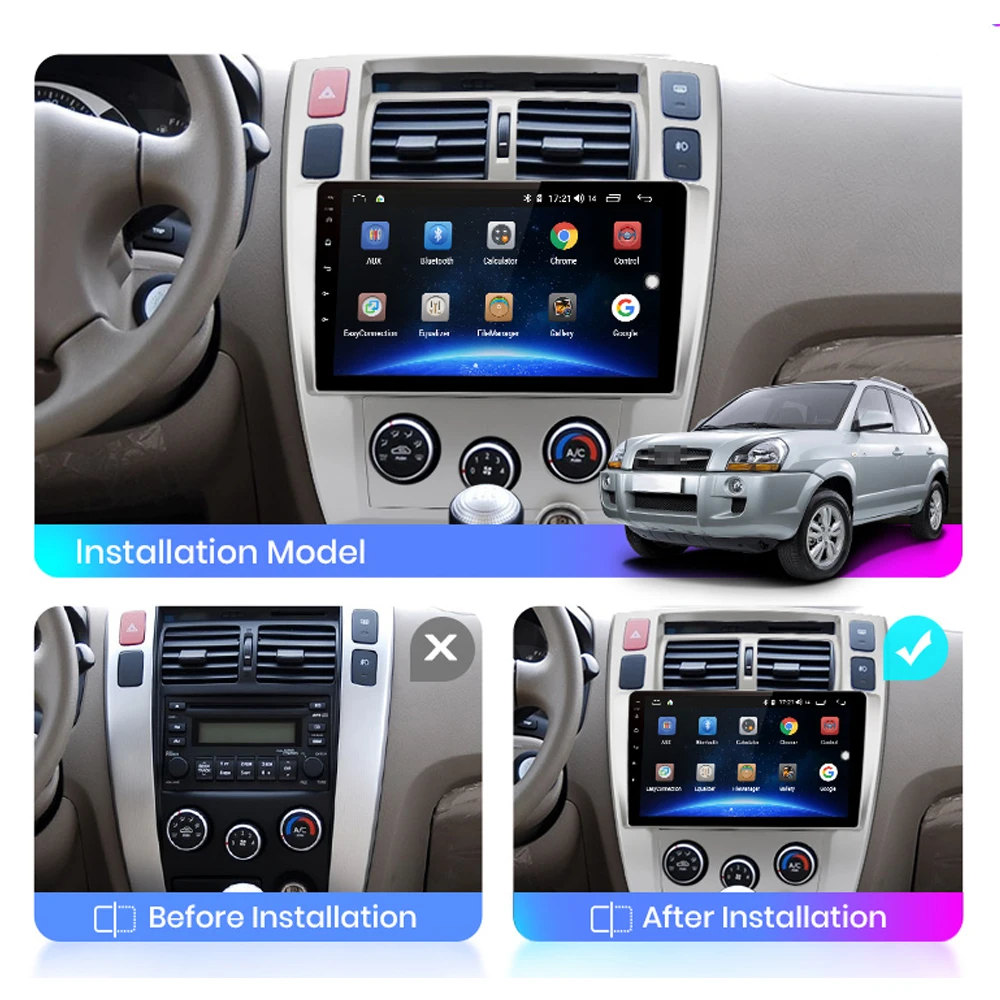2 Din Android 2.5D HD 10 1 &quotАвтомобильный GPS-навигатор радио Bluetooth мультимедийный плеер