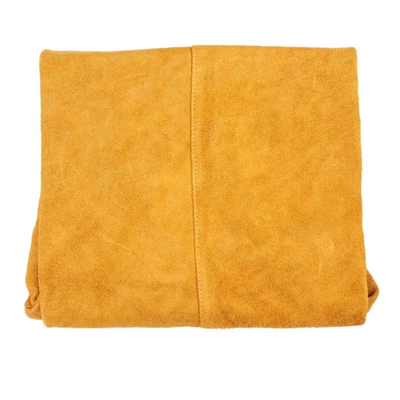 Promotion! 120cm Welding Apron Flame Retardant Long Sleeve Welder Protective Clothing Split Leather Fire-Resistant |
