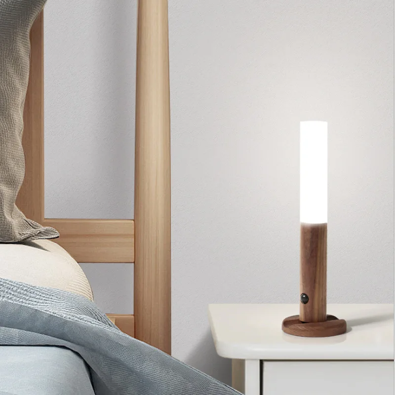 Светодиодный ночсветильник под шкаф, Индукционная лампа для шкафа, гардероба, с USB-зарядкой, декор для кухни, спальни