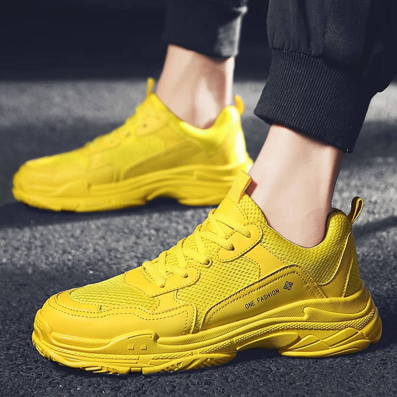 2020 New Mesh Men Sneakers Breathable Mens Shoes Casual Lightweight Sports Couple Running Footwear Non-slip Women | Обувь