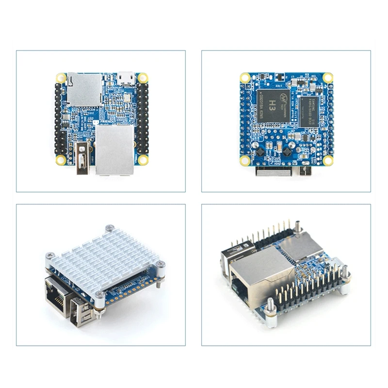 NanoPi NEO Cortex-A7 макетная плата Allwinner H3 с открытым исходным кодом 512M DDR3 RAM