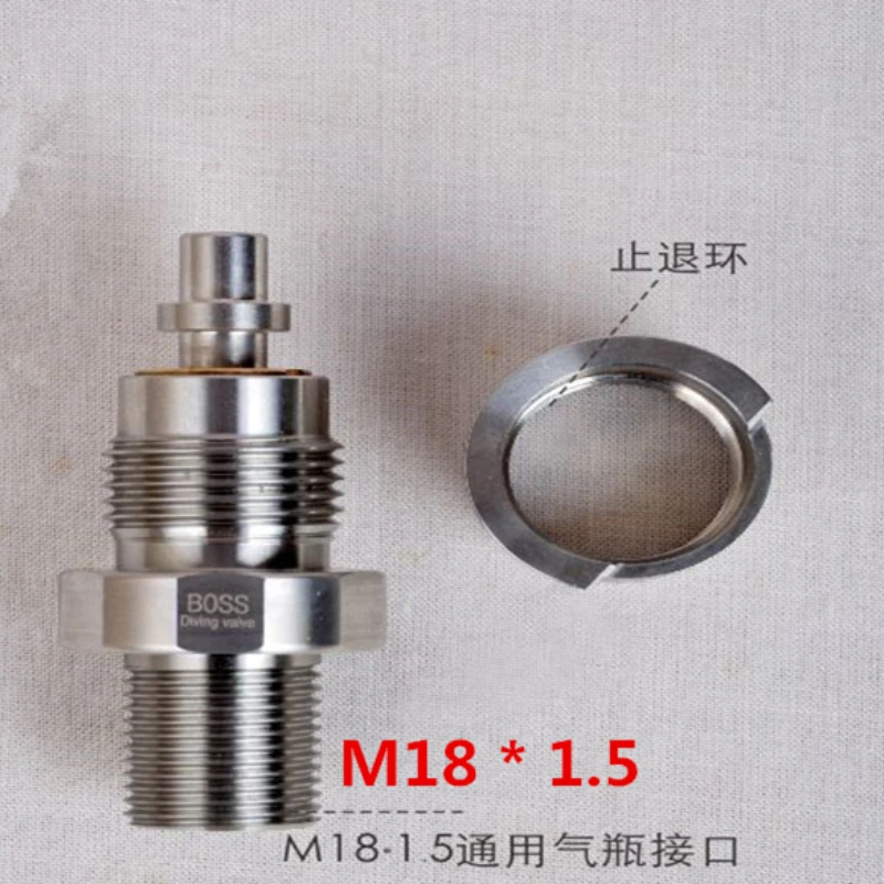 Одноцилиндровый клапан с одним отверстием Airforce и высокого давления