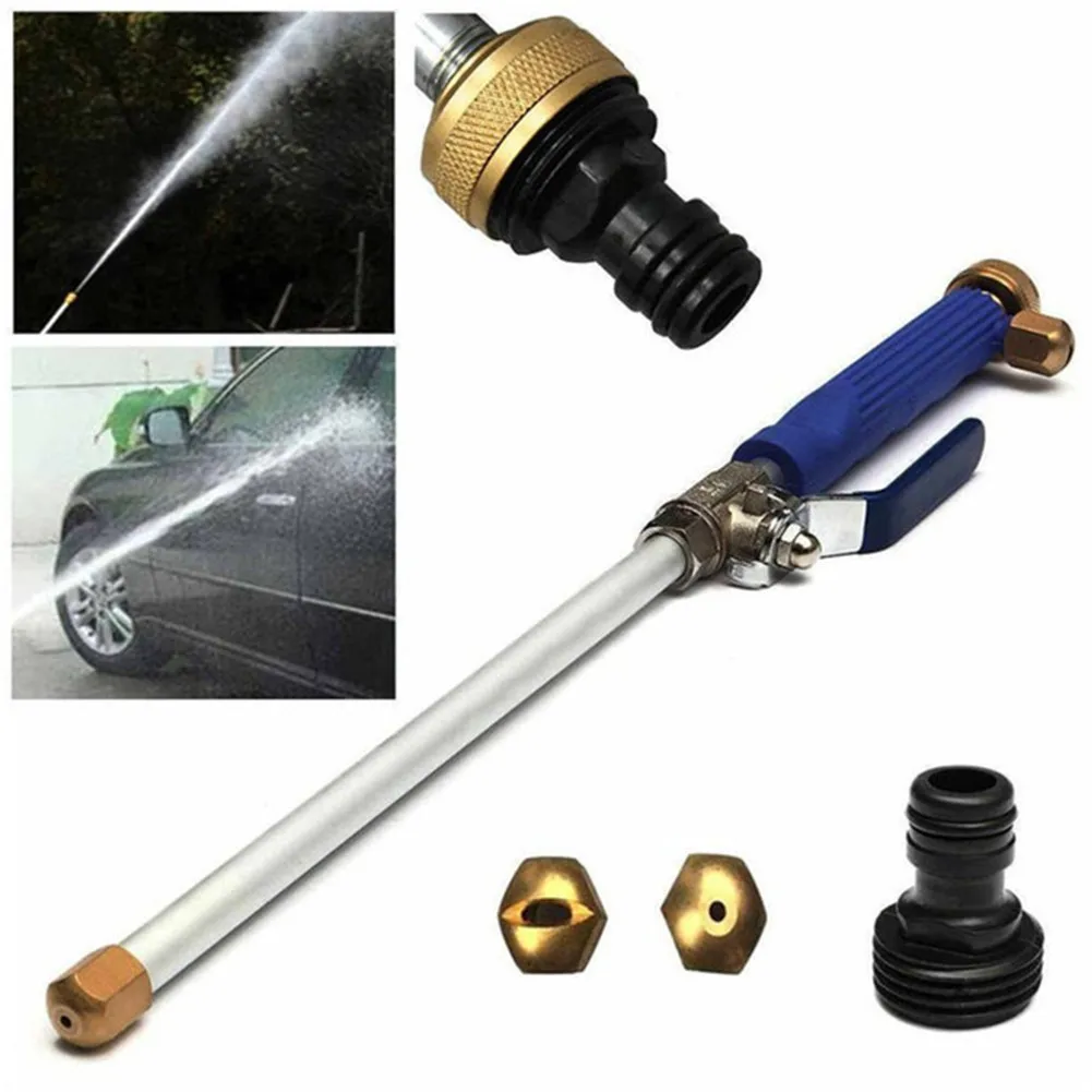 

High Pressure Water Gun Hydro Jet High Pressure Power Washer Cleaner Wand With Nozzle Tips Car Window Garden Cleaning Washing