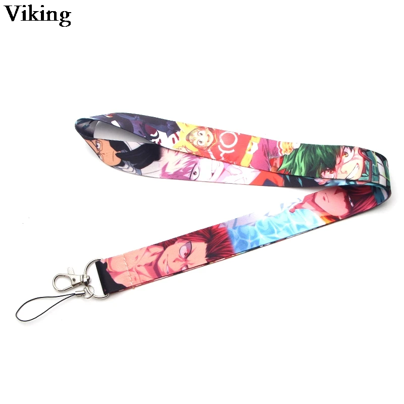 

Anime Print Lanyards For Key ID Card Cool Neck Strap Student Card Holder Stylish Phone Lanyard Creative Lanyard G0523