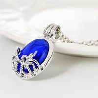 big sun protection stone necklace theme jewelry vampire diaries the vampire diaries movie catherine blue color cool pendant