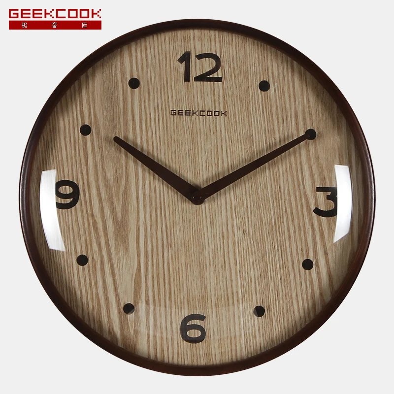 

Silent Outdoor Wall Clock Modern Design Silent Silent Wood Wall Clock Creative Luxury Orologio Da Parete Home Decoration