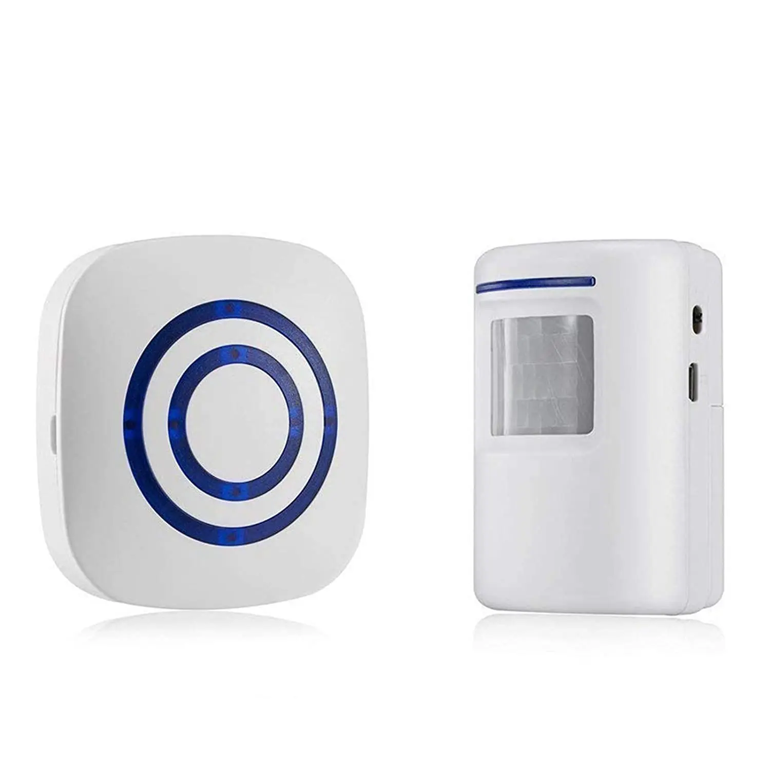 

EU/US Plug 110V-240V Wireless Doorbell PIR Infrared Sensor Motion Detector Entry Door Bell Alarm